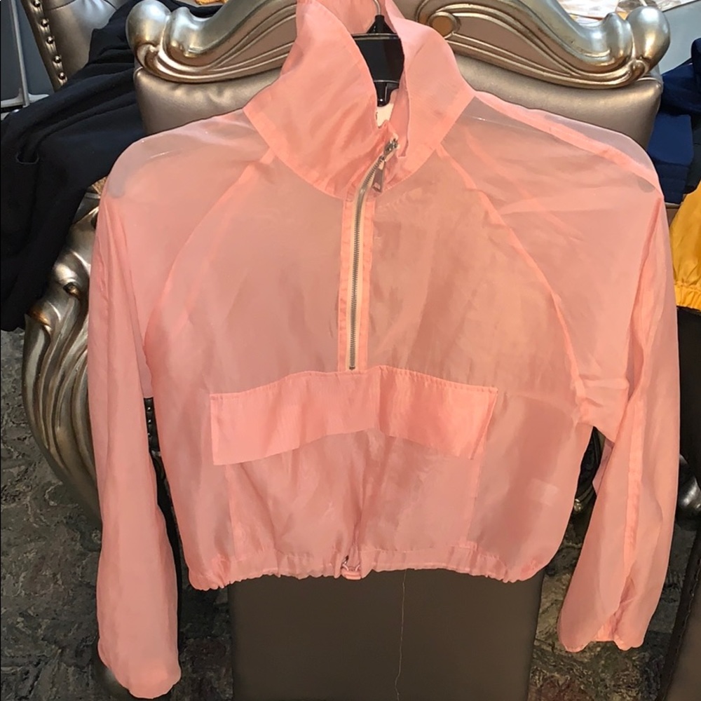 Mesh Cropped WindBreaker